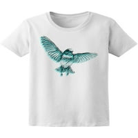 Красива птица скечка за скици тениска мъже -Маг от Shutterstock, мъжки големи