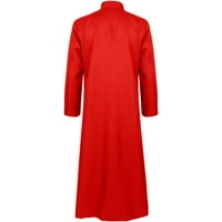 Женски удобен готически тренч палто за мъже жени Разчистване ретро люлеещо се яке Модна модна работа Схентпанк Солиден цвят Ренесанс