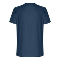 Aufmer летни ризи за мъже Просверие на боди за боди мъж мъжки ежедневни кръгли шия 3d цифров печат пуловер фитнес спортни къси