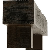 Екена мелница 4 Н 8 Д 72 в грубо нарязан Фау дърво камина камината комплект в Аламо Корбели, Премиум възраст