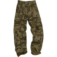Stonetouch 28C1_C Мъжки панталони от военен стил 32x34-Khaki Camo