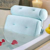 3D мрежеста баня възглавница Спа възглавница за глава за почивка за вана с гореща вана с смукателна чаша