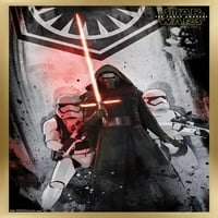 Star Wars: The Force Awakens - Плакат за стена от първи ред, 22.375 34