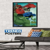 Marvel Comics TV - Hulk и агентите на Smash Wall Poster, 22.375 34