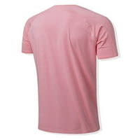 Daqian Mens Polo Rishes Clearance Мъжки тениски тениска с къси ръкави с шлаки за тънък строй спортен спортен тениска горна риза