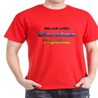 Cafepress - Тениска на Украйна - памучна тениска