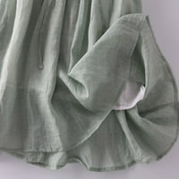 Kiplyki Dekshiving Women's Dress се занимава с кръгла врата Двуслойна дантелена талия Retraction Travel Holiday Ressions