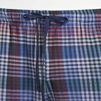 Мъжки панталони за сън със странични джобове, Размер с-ххл