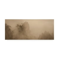 Изобразително изкуство, изгубено в мъгла, платно изкуство от Дан Балард