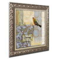 Ключ 3 ' платно изкуство от Рейчъл Пакстън, злато украсена рамка
