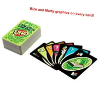 ​Уно Рик И Морти анимационен сериал Игра на карти за възрастни с карти