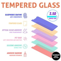TalkingCase Slim Phone Case, съвместим за Samsung Galaxy S, коледни играчки Print, W Температорен протектор на екрана на стъкло,