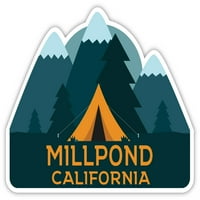 Millpond California Souvenir Vinyl Decal Sticker Camping Design Design