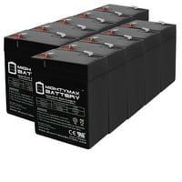 6V 4.5AH Подмяна на батерията за Sure -Lites SL - опаковка