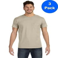 Мъжки тениска на памучна нано-Т-Т-Т-Т с джоб 498p
