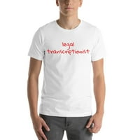Ръкописана легална транскрипционистка тениска с къс ръкав от неопределени подаръци