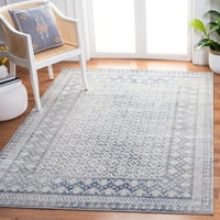 Brentwood Dolkar Abstract Geometric Area Rug, 4 '6', слонова кост светло сиво