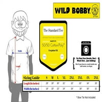 Wild Bobby, забавна рибена скелетна риба скелет, любител на животните, мъже графични тийнейджъри, неоново розово, 4XL