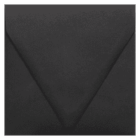 Луксозни Пликове С Квадратен Контур На Ламелите, Среднощно Черно, Пакет 500