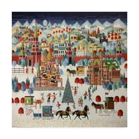 Търговски марки изобразително изкуство 'Червен площад' платно изкуство от Антъни Клим