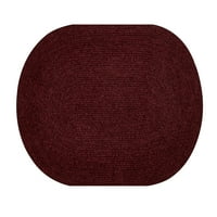 По-добри тенденции шенил твърд Полиестер 96 120 плетен килим за всички възрасти-Бордо