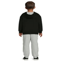Детски комплект Дино суитшърт и панталон за бягане, 2 части, размери 4-10