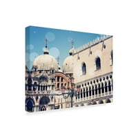 Търговска марка изобразително изкуство 'Венеция Боке ИКС' платно изкуство от Силвия Куумс