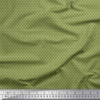 Soimoi Rayon Fabric плюс знак Малък декор Матела отпечатан двор широк