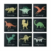 Интересни факти за динозаврите с цветни илюстрации, проектирани от Дафне Полсели