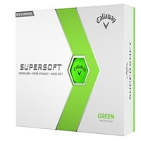 Callaway Golf Supersoft Golf Ball-Matte Green 12pk