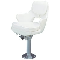 Todd Chesapeake Model White Boat Seat Package