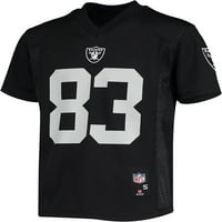 NFL_ Младежки Дарън Уолър Черна Лас Вегас Raiders_ Replica Player Jersey