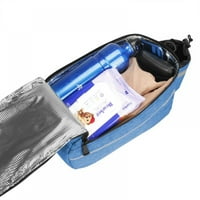 Велосипедна торбичка Изолиран охладител на багажника Велосипед заден багажник Багаж за съхранение на багаж от отразяващ MTB велосипед