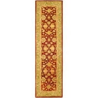 Anatolia AN522d ръчно изработен червен мъх килим