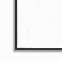 Ступел Индъстрис ботаническа билка клонка гроздове графично изкуство черна рамка Арт Принт стена изкуство, дизайн от Джей Джей дизайн Хаус ООД