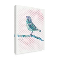 Изящно изкуство на търговска марка 'Willow Bird' Art от Green Girl Canvas