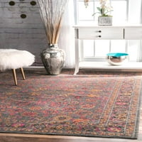 Nuloom Vintage Persian Floral Isela Area Rug или Runner