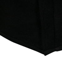 аутици качулки за мъже тенденция солиден цвят тъмен дълъг качулка свободен пуловер палта дамски върхове падане върхове за жени черно