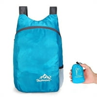 20L леко тегло опакована рамо раница на открито спортна раница водоустойчива преносима чанта за сгъване удобна раница