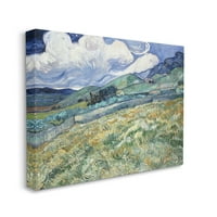 Пейзаж на планината FUPELL Зад Сейнт Пол Класически галерия за ландшафтна живопис Опакован платно от печат стена изкуство