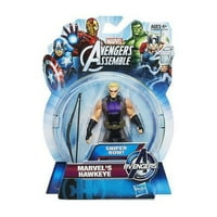 Marvel Avengers Assemble Marvels Hawkeye със Sniper Bow Action Фигура