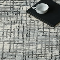 Обединени тъкачи на Америка Модерен Абстрактен килим, 7.83 '10'