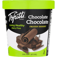 Тофути Шоколад Шоколад Замразен Десерт